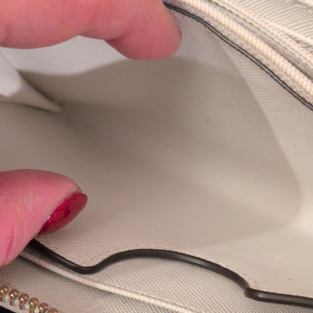 Michael Kors Beige Logo Wristlet - Picture 8 of 14